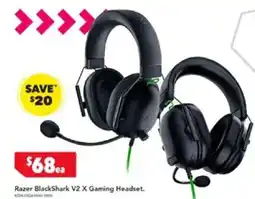 Harvey Norman Razer BlackShark V2 X Gaming Headset offer