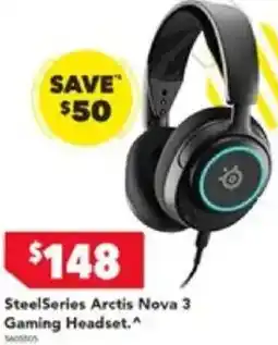 Harvey Norman SteelSeries Arctis Nova 3 Gaming Headset offer