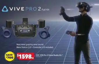 Harvey Norman HTC VIVE Pro 2 Virtual Reality Kit offer