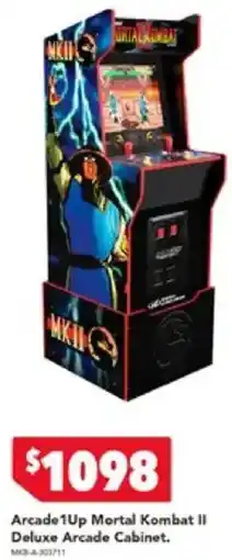 Harvey Norman Arcade 1Up Mortal Kombat II Deluxe Arcade Cabinet offer