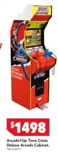 Harvey Norman Arcade1Up Time Crisis Deluxe Arcade Cabinet offer