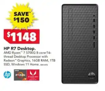 Harvey Norman HP R7 Desktop offer