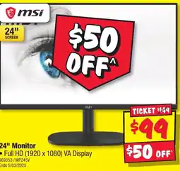 JB Hi-Fi 24" Monitor offer