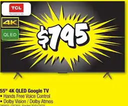 JB Hi-Fi 55" 4K QLED Google TV offer