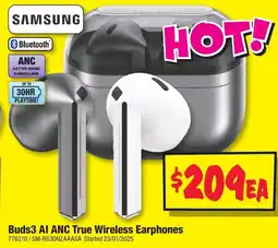 JB Hi-Fi Buds3 AI ANC True Wireless Earphones offer