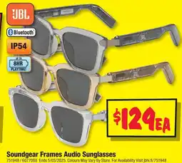 JB Hi-Fi Soundgear Frames Audio Sunglasses offer