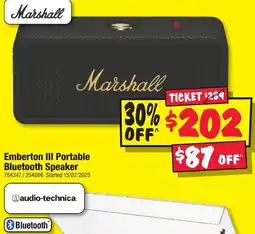 JB Hi-Fi Emberton III Portable Bluetooth Speaker offer