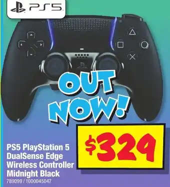 JB Hi-Fi PS5 PlayStation 5 DualSense Edge Wireless Controller Midnight Black offer