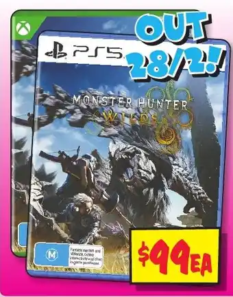 JB Hi-Fi Monster hunter offer