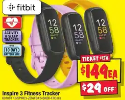 JB Hi-Fi Inspire 3 Fitness Tracker offer