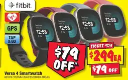 JB Hi-Fi Versa 4 Smartwatch offer