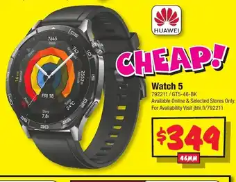 JB Hi-Fi Watch 5 offer