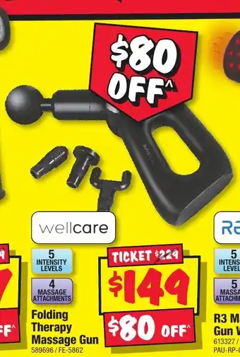 JB Hi-Fi Folding Therapy Massage Gun offer