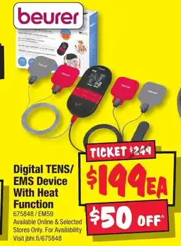 JB Hi-Fi Digital TENS/ EMS Device With Heat Function offer