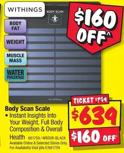 JB Hi-Fi Body Scan Scale offer