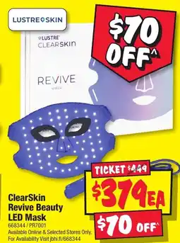 JB Hi-Fi ClearSkin Revive Beauty offer