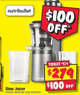 JB Hi-Fi Slow Juicer offer