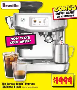 JB Hi-Fi The Barista Touch Impress Stainless Steel offer