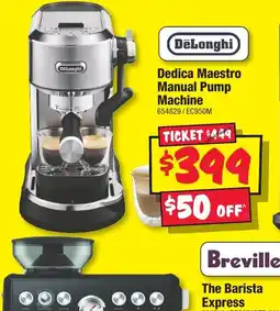 JB Hi-Fi Dedica Maestro Manual Pump Machine offer