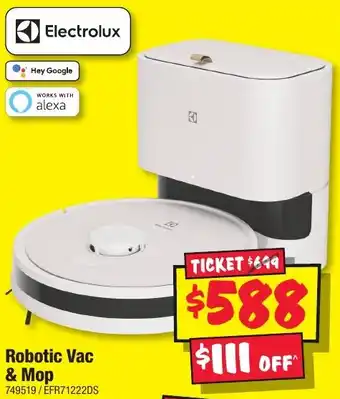 JB Hi-Fi Robotic Vac & Mop offer