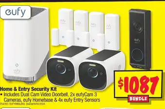 JB Hi-Fi Home & Entry Security Kit offer