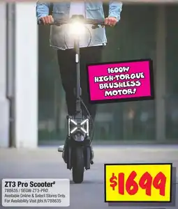 JB Hi-Fi ZT3 Pro Scooter offer