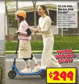 JB Hi-Fi C2 Lite Kids Electric Kick Scooter offer