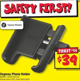 JB Hi-Fi Segway Phone Holder offer