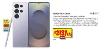 JB Hi-Fi Galaxy S25 Ultra offer