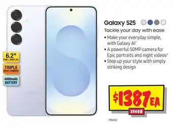 JB Hi-Fi Galaxy S25 offer