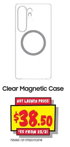 JB Hi-Fi Clear Magnetic Case offer