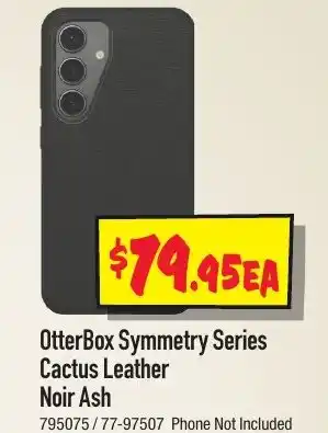 JB Hi-Fi OtterBox Symmetry Series Cactus Leather Noir Ash offer