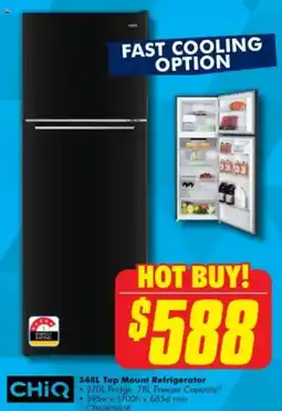 The Good Guys Top Mount Refrigerator offer