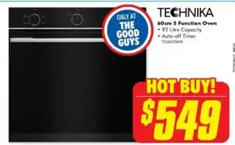 The Good Guys 5 Function Oven offer