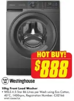 The Good Guys Front Load Washer offer