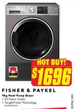 The Good Guys Heat Pump Dryer offer