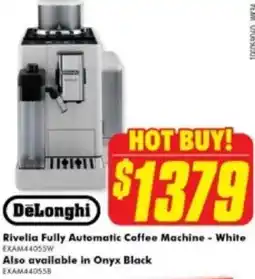 The Good Guys Rivelia Fully Automatic Coffee Machine - White offer