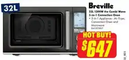 The Good Guys 1200W the Combi Wave 3-in-1 Convection Oven offer