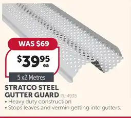 Stratco Stratco Steel Gutter Guard offer