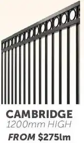 Stratco Heritage and PIK Fencing Cambridge offer