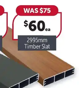 Stratco Timber Slat offer