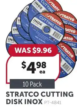 Stratco Stratco Cutting Disk Inox offer