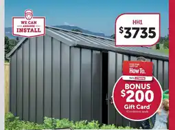 Stratco Handi-Hilander Shed HH3 offer