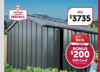 Stratco Handi-Hilander Shed HH4 offer