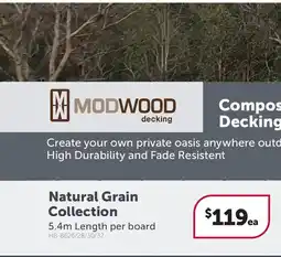 Stratco Natural Grain Collection offer