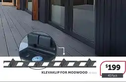 Stratco Klevaklip For Modwood offer