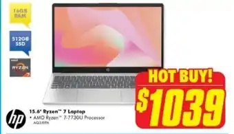 The Good Guys 15.6" Ryzen 7 Laptop offer