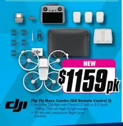 The Good Guys Flip Fly More Combo (DJI Remote Control 2) offer