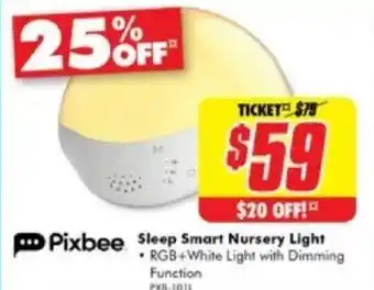 The Good Guys Sleep Smart Nursery Light offer