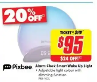 The Good Guys Alarm Clock Smart Wake Up Light offer